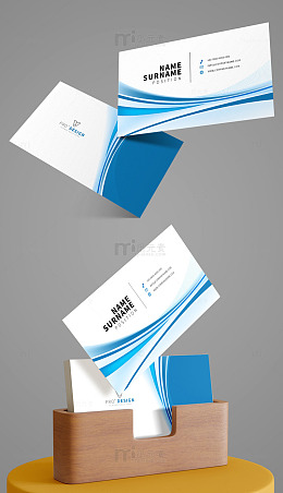 IT科技名片模板