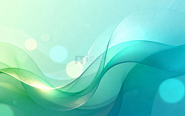 浅绿湖蓝光斑线条