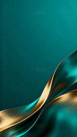 祖母绿邀请函高级质感背景图片素材