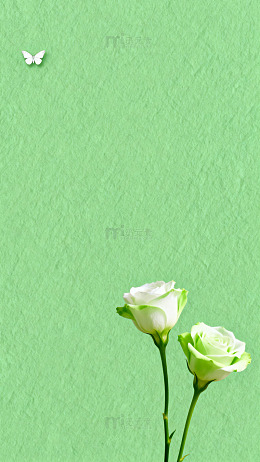 绿色简约背景