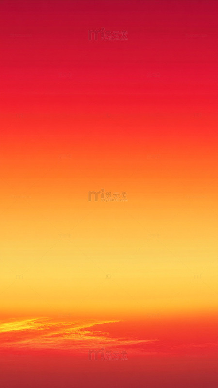 红橙渐变纯色大气背景图