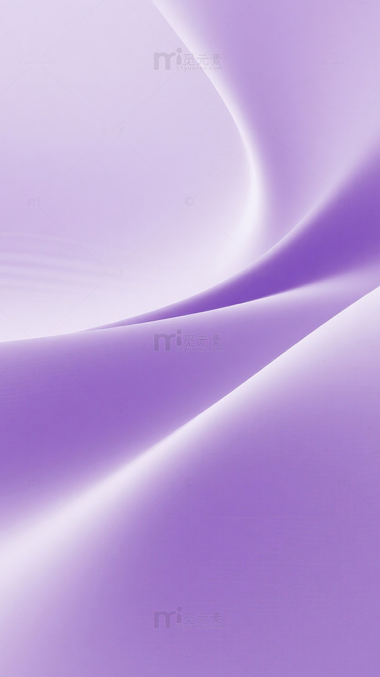 紫调流动曲线质感背景图