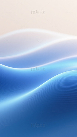 渐变波浪 线条 模糊渐变 背景