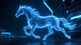 梦幻星空马的未来自由奔腾