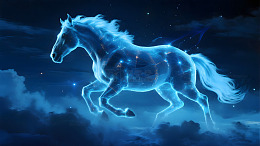 梦幻星空马的自由奔腾