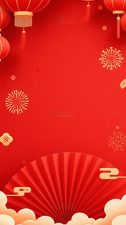 背景 正红色 高清