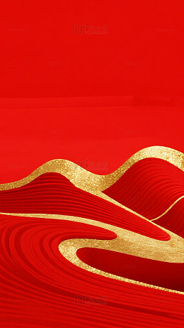 纯红色质感背景图