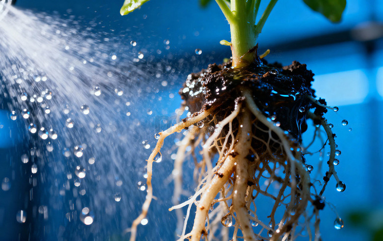 根部灌溉植物生长