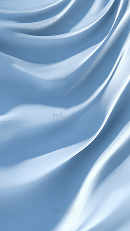 丝绸纹理蓝色背景设计素材