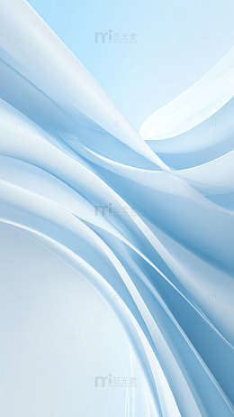 抽象蓝白波纹背景设计