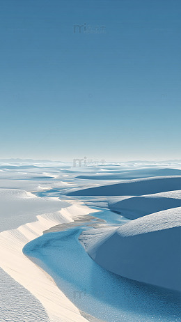冰川雪地风光摄影
