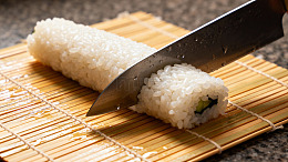 寿司制作刀切场景