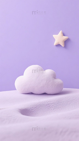 梦幻云朵星星摄影