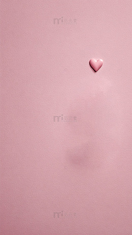 粉色爱心背景简约设计