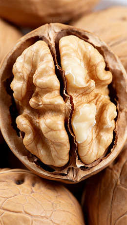 核桃特写坚果食品摄影