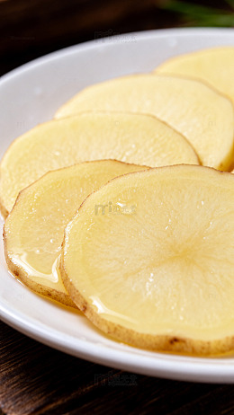 柠檬切片美食摄影