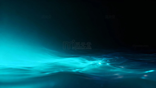 深海蓝水波纹抽象艺术背景