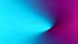 蓝粉渐变抽象光影艺术图片