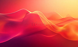 抽象波浪色彩渐变艺术背景