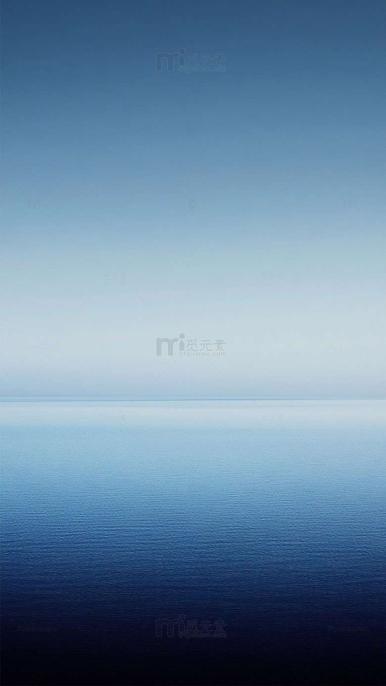 海天一色宁静美景