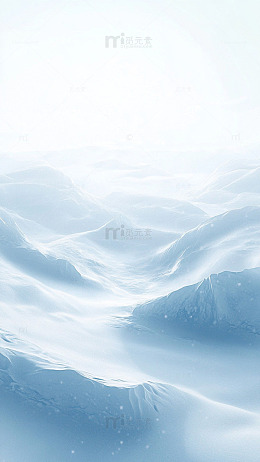 冰川雪山风景图