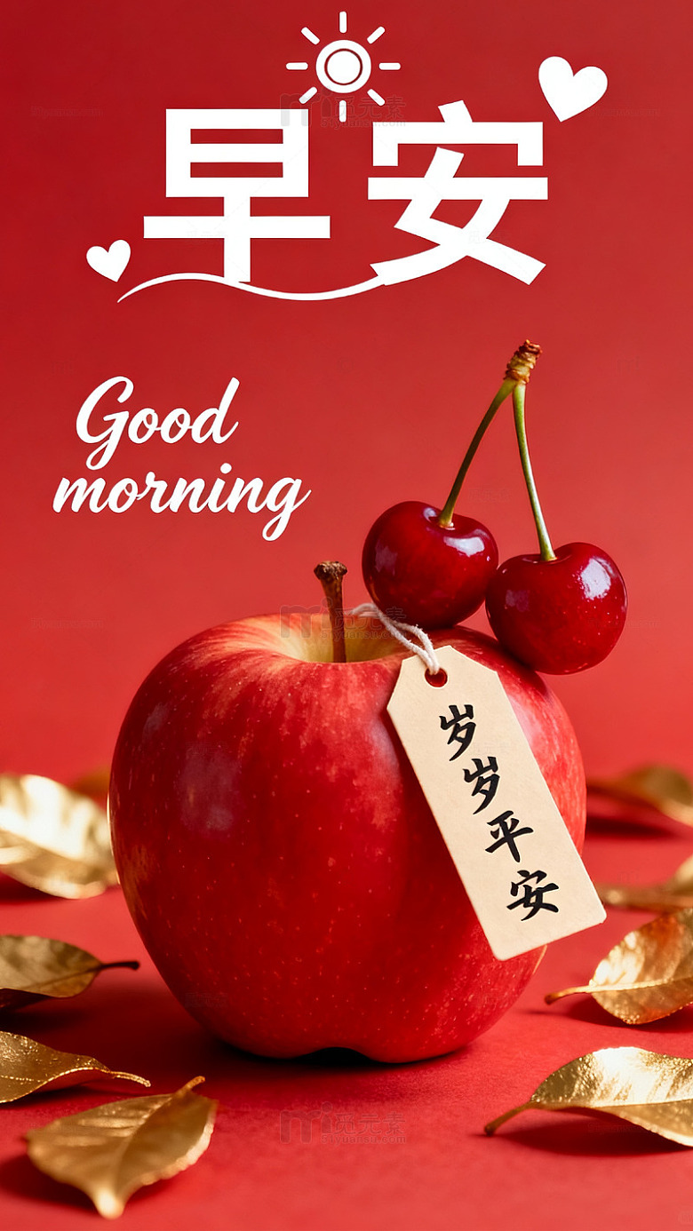 早安祝福水果图片1