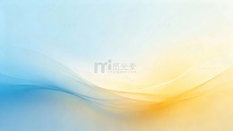 蓝黄渐变抽象艺术背景