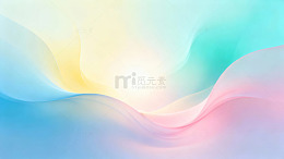 梦幻渐变色流动背景