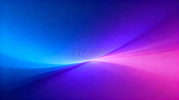 蓝紫渐变光影抽象艺术壁纸