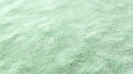 绿色绒面布料特写