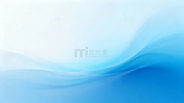 蓝色流动抽象图案设计素材