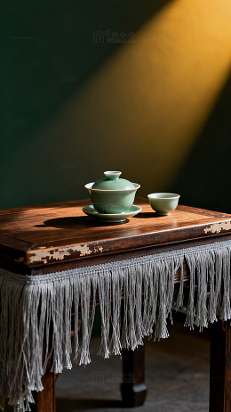 古朴茶具静物摄影2