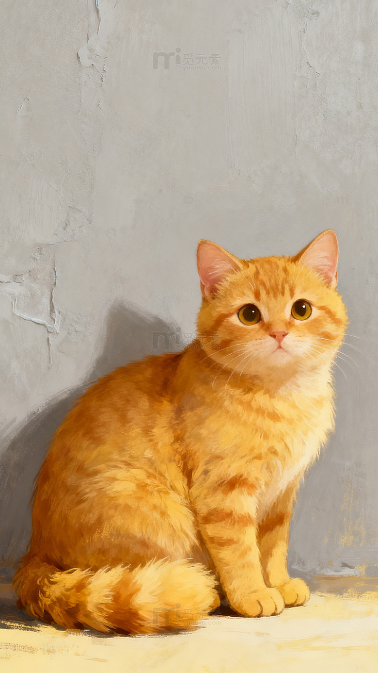 橘猫特写摄影