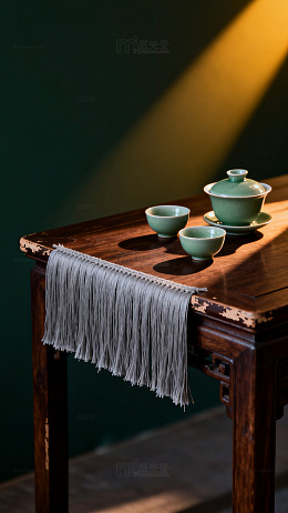 古朴茶具静物摄影0