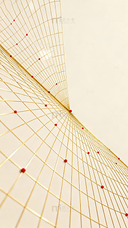 几何结构美感抽象设计图