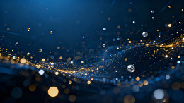 梦幻光影粒子特效背景