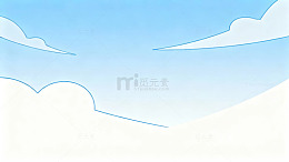 淡雅天空云彩背景图
