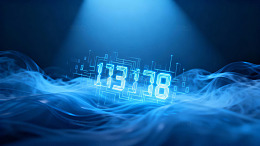 科技数字光影效果设计