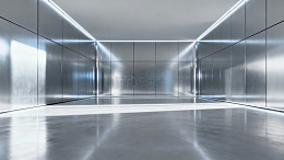 未来感室内空间设计图