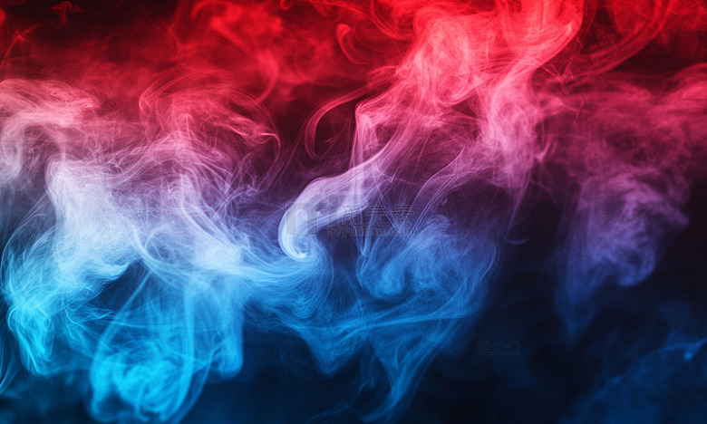 绚丽烟雾艺术效果图片