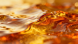 金波荡漾液体纹理特写