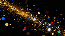 梦幻光斑背景图