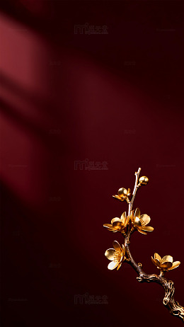 金色花朵艺术摄影