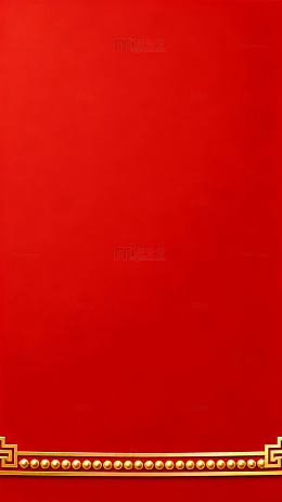 红色喜庆边框装饰图案