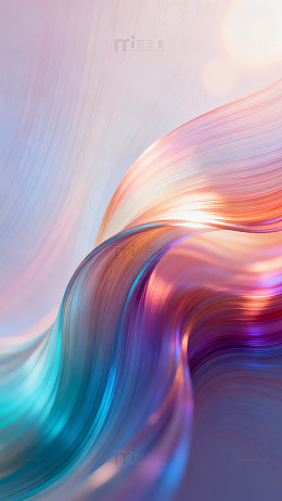 抽象色彩流动艺术壁纸