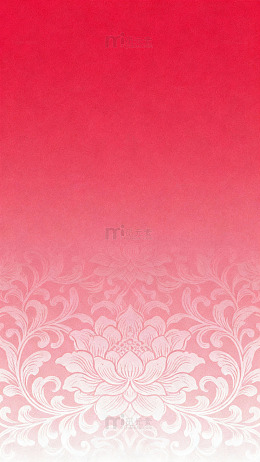 红粉花纹装饰背景设计素材