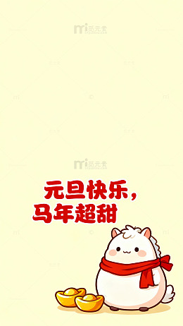 卡通羊年祝福图片
