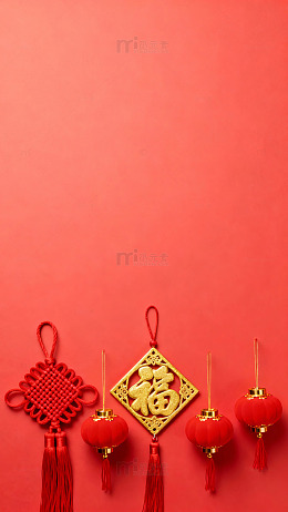 喜庆中国风新年装饰素材