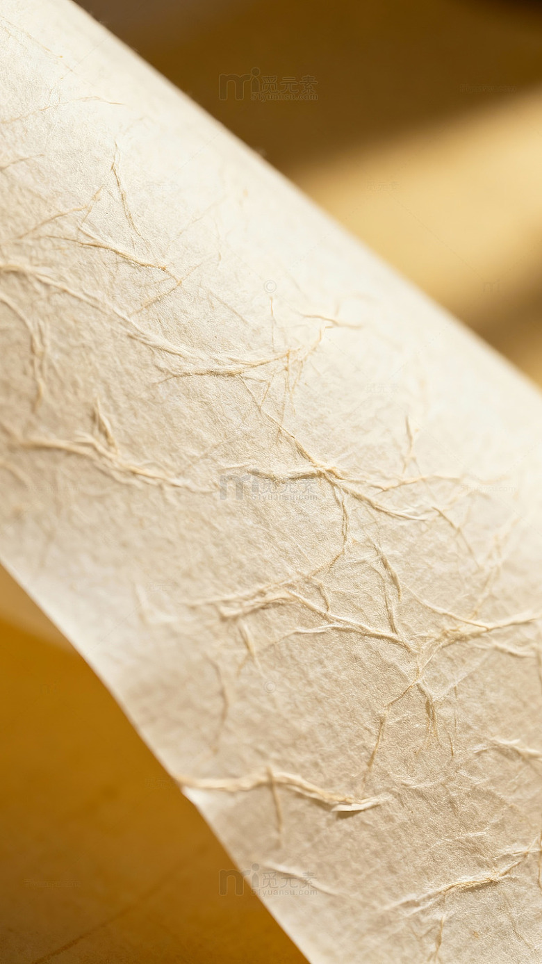 纸巾特写纹理细腻