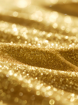 金色闪光沙纹理金沙质感背景